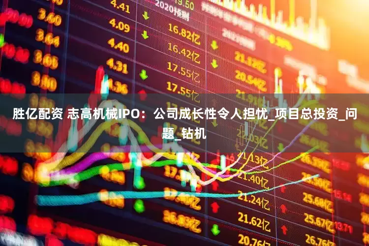 胜亿配资 志高机械IPO：公司成长性令人担忧_项目总投资_问题_钻机