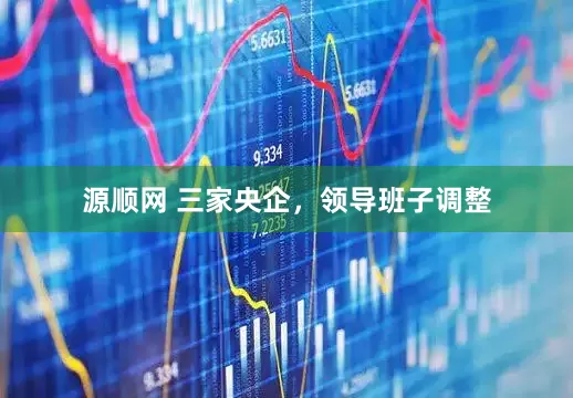 源顺网 三家央企，领导班子调整